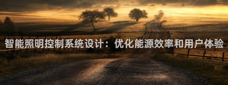 智能照明控制系统设计：优化能源效率和用户体验