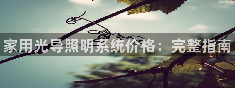 家用光导照明系统价格：完整指南