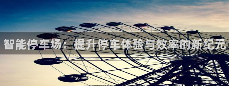 智能停车场:提升停车体验与效率的新纪元